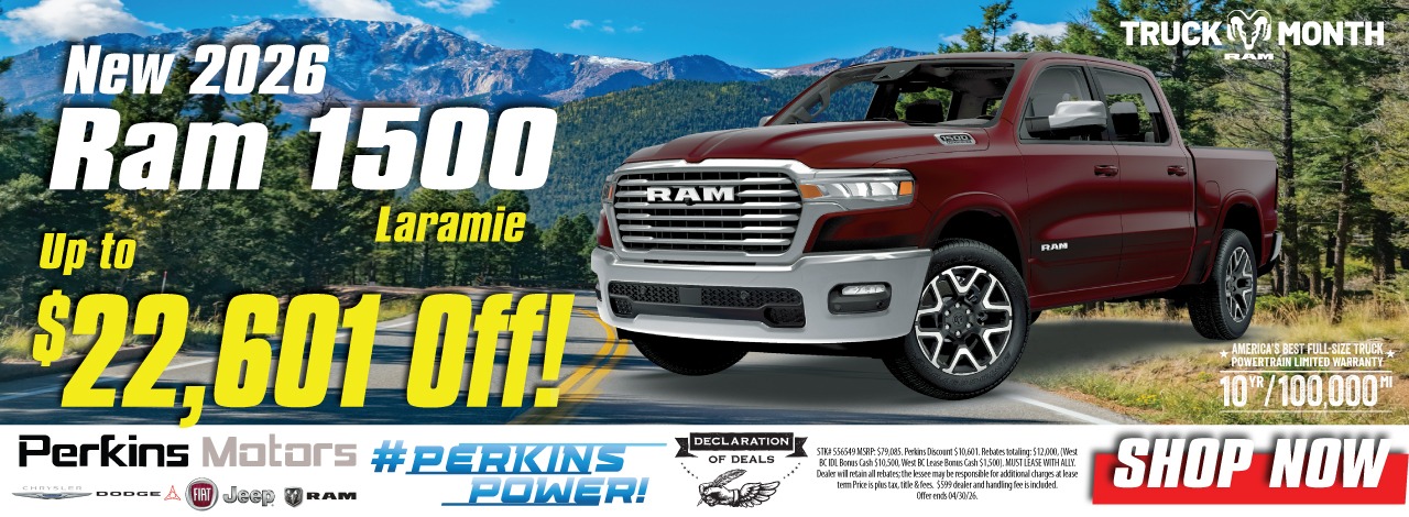 New Ram 1500 Laramie Up to $22,601 off