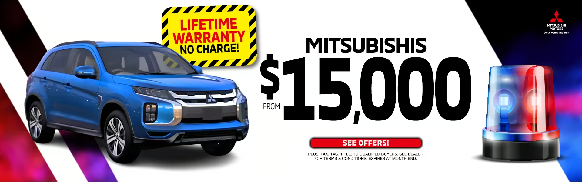 RC Hill Mitsubishis for $15,000