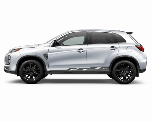 White Mitsubishi Outlander Sport RALLIART for sale or lease at RC Hill Mitsubishi in Deltona.