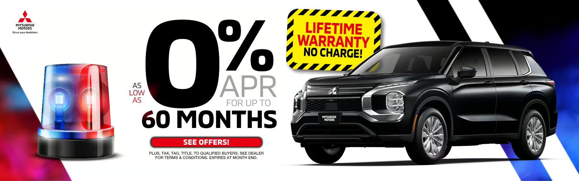 RC Hill Mitsubishi 0% APR for 60 Months
