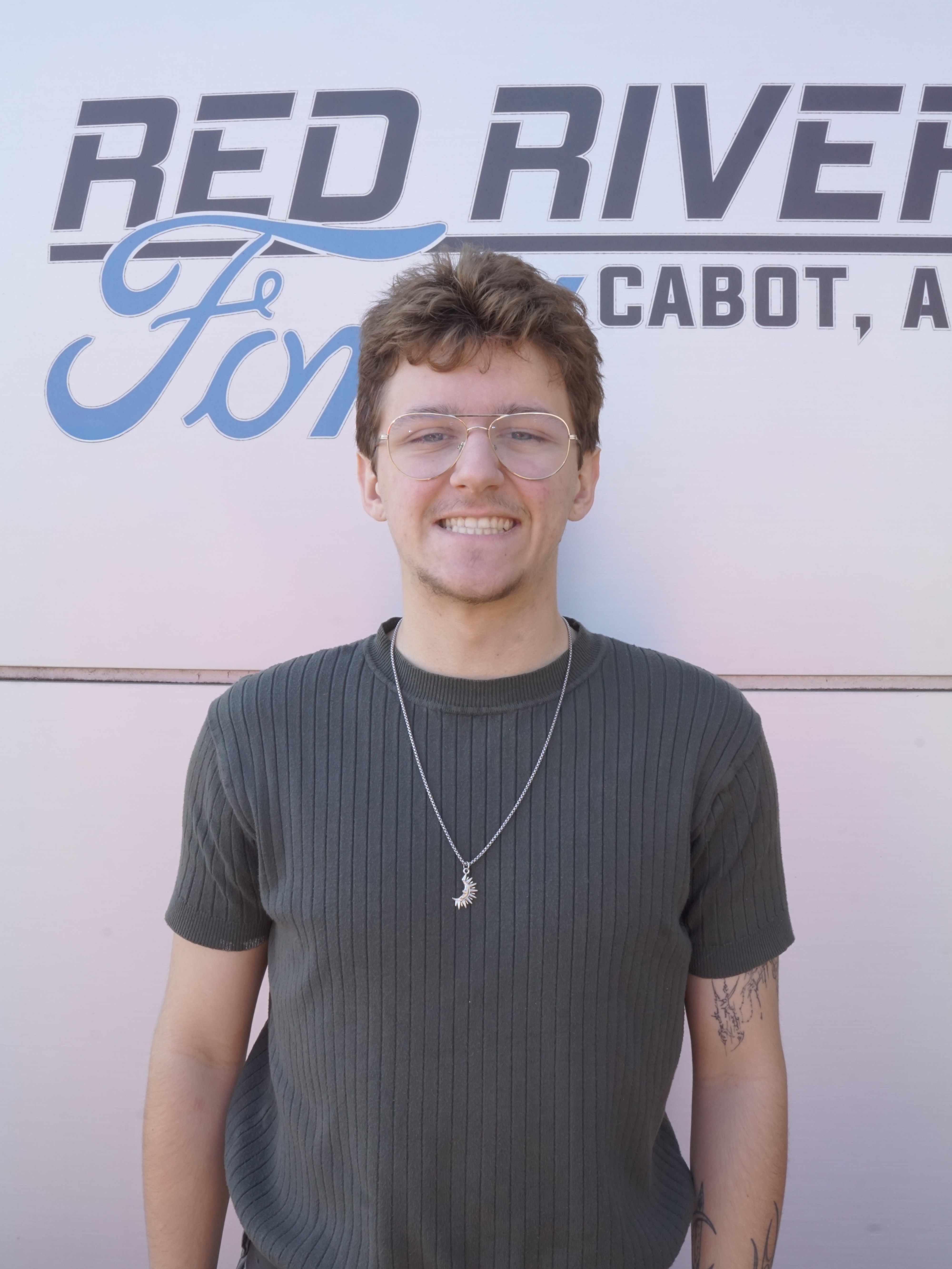 Driver Dax Jones in Sales Team at Red River Ford Cabot