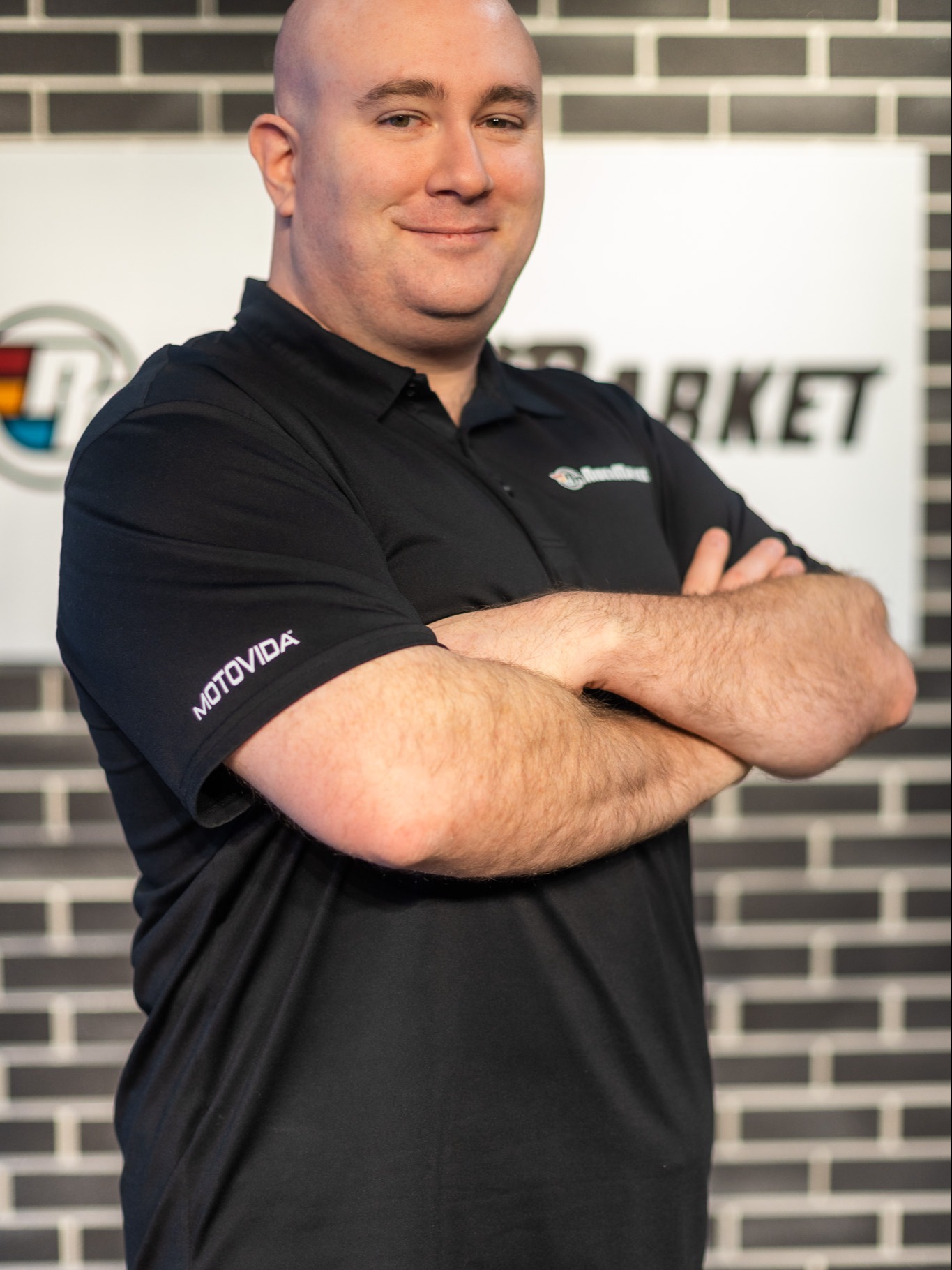 Parts Manager Tristan Houlihan in RiderMarket Daytona Team at RiderMarket Daytona