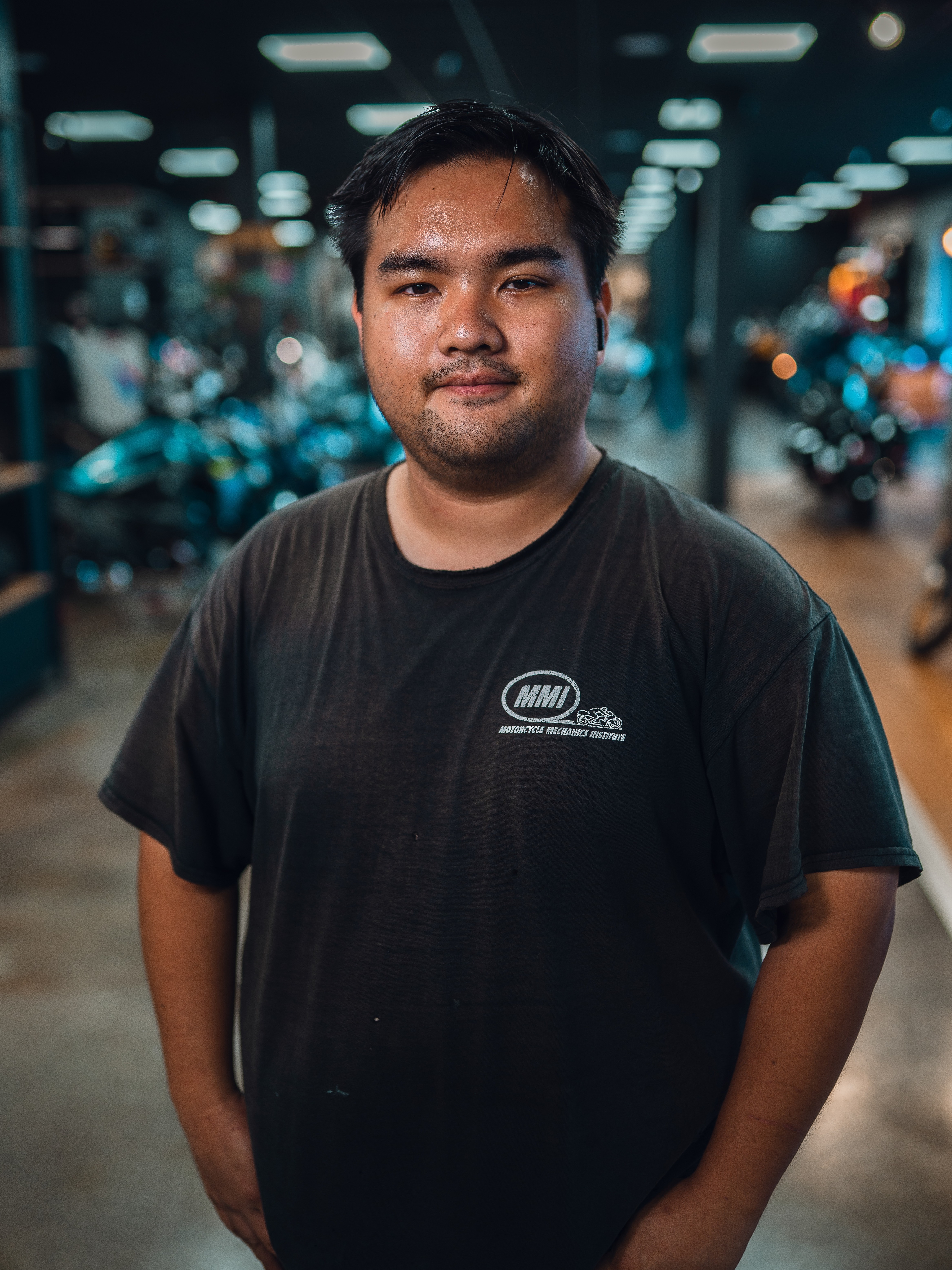 Technician Joshua Choi in RiderMarket Daytona Team at RiderMarket Daytona