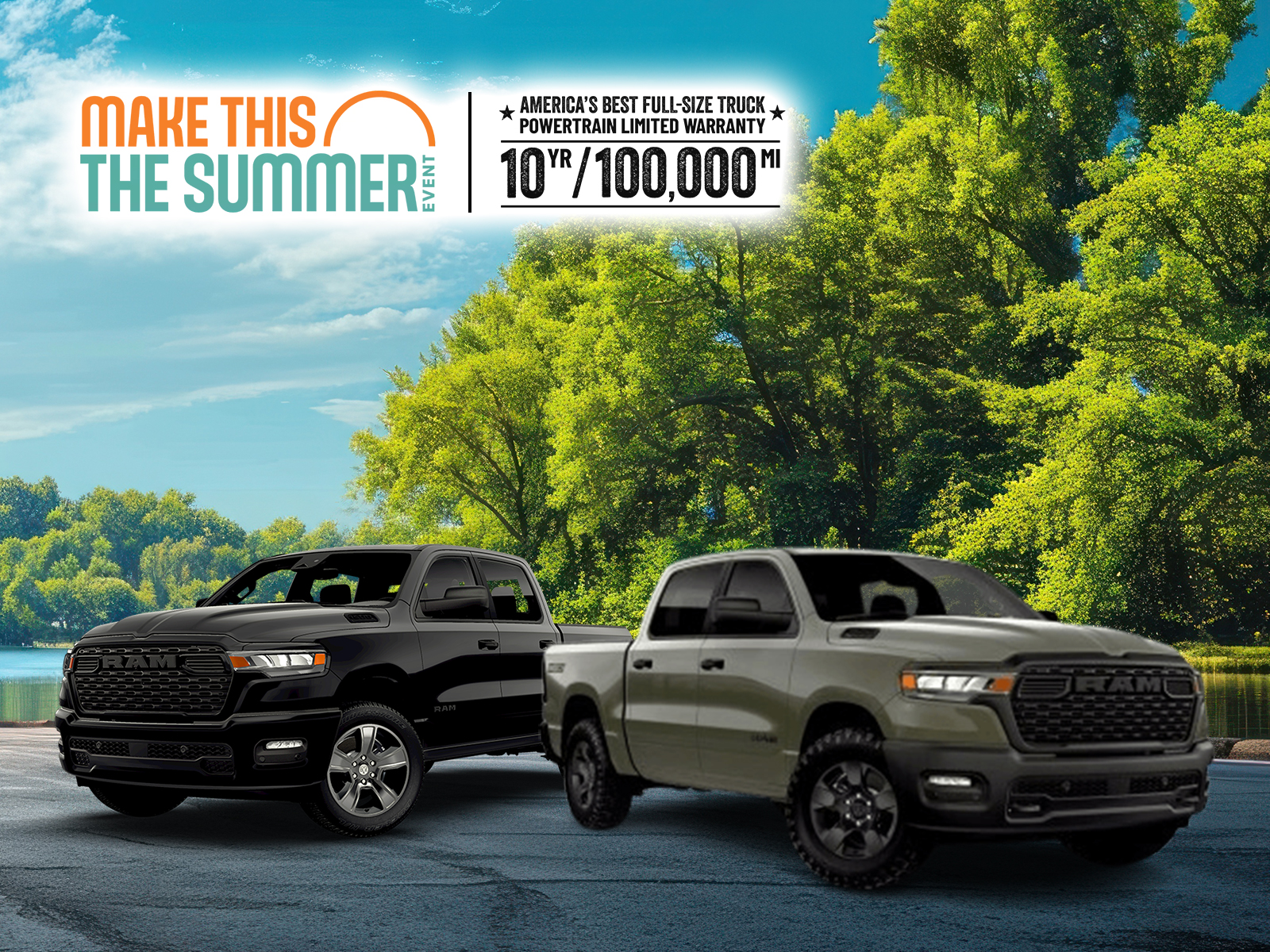 Special offer on    All 2026 RAM 1500s