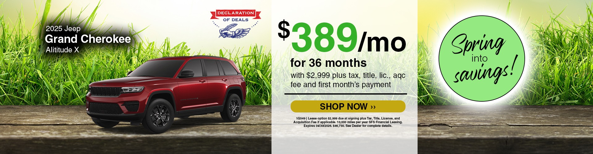 2025 Jeep Grand Cherokee Altitude X