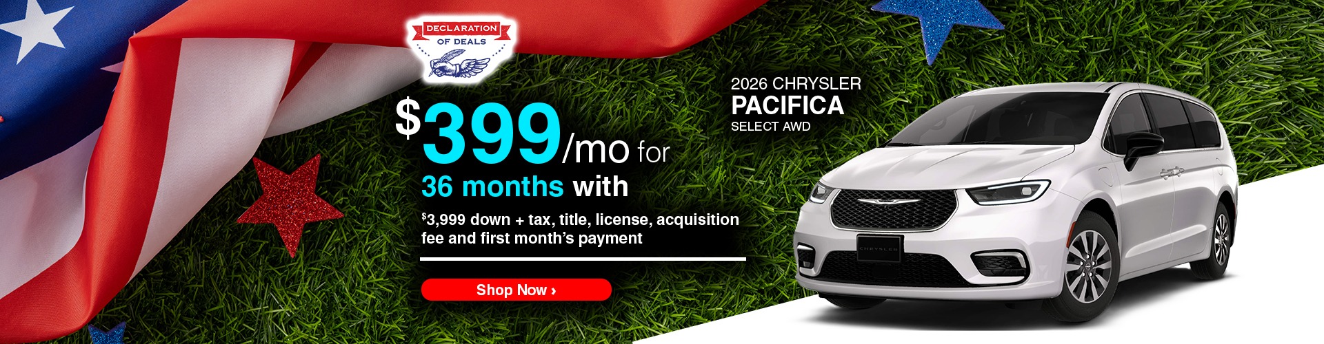2026 Chrysler Pacifica Select AWD