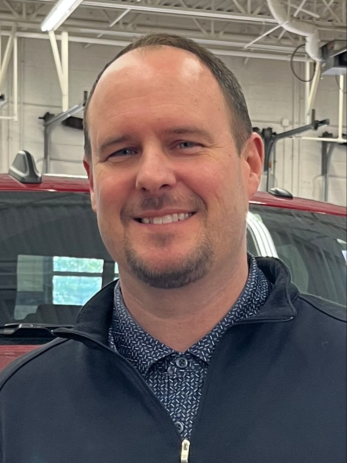 Service Manager Jonathan Nygren in Service at Fury Motors Saint Paul CDJR
