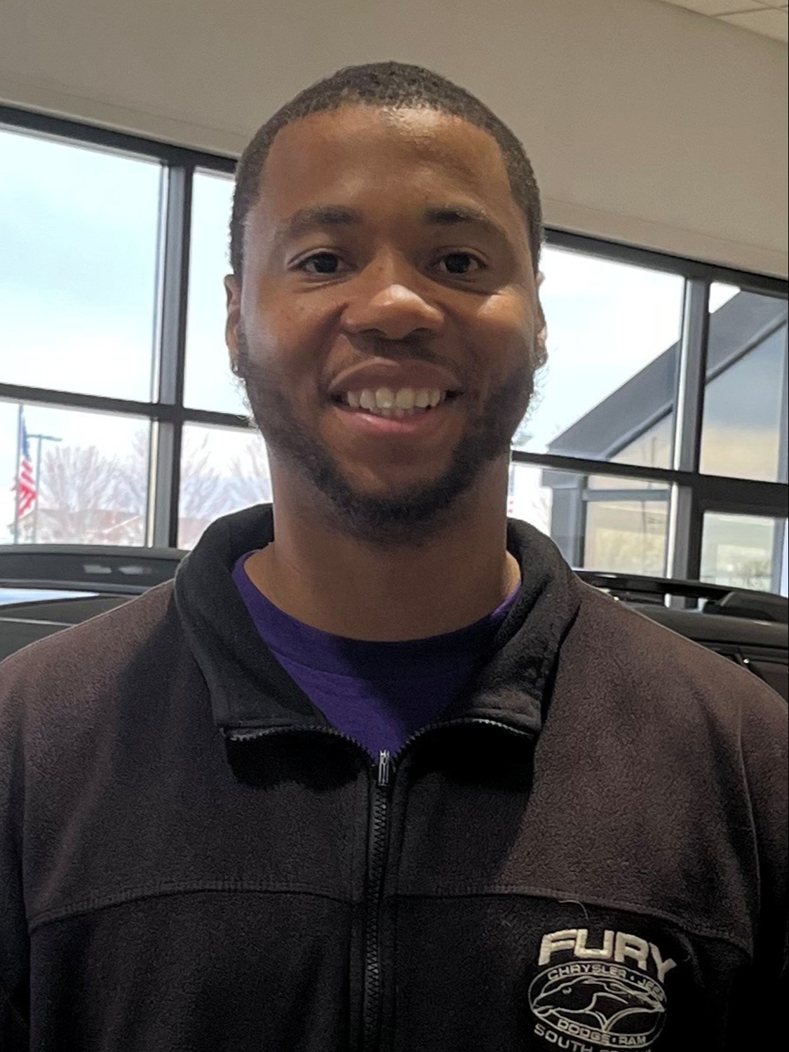 Rental Administrator William Fisher in Service at Fury Motors Saint Paul CDJR