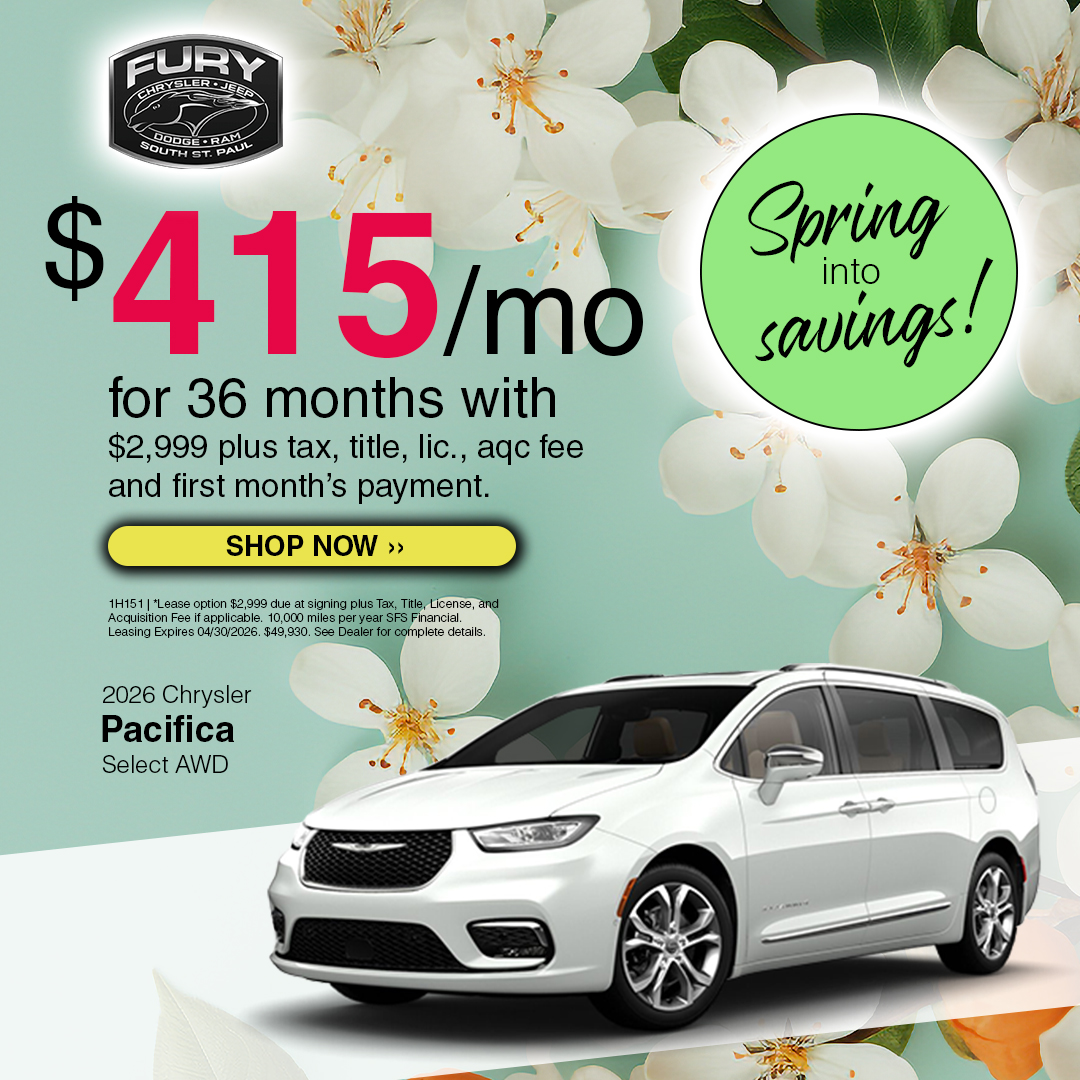 2026 Chrysler Pacifica