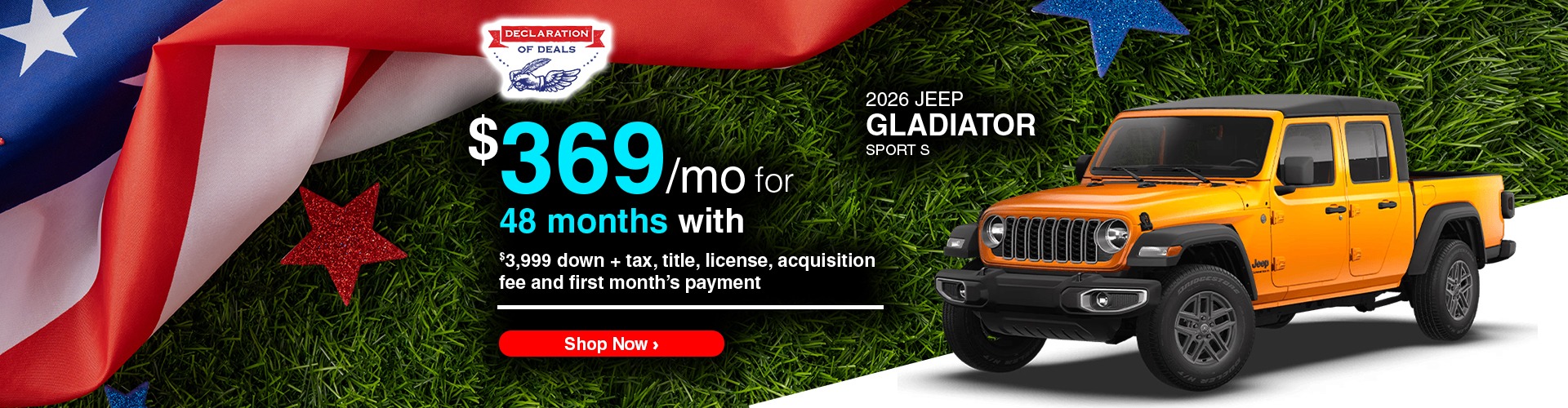 2026 Jeep Gladiator Sport S