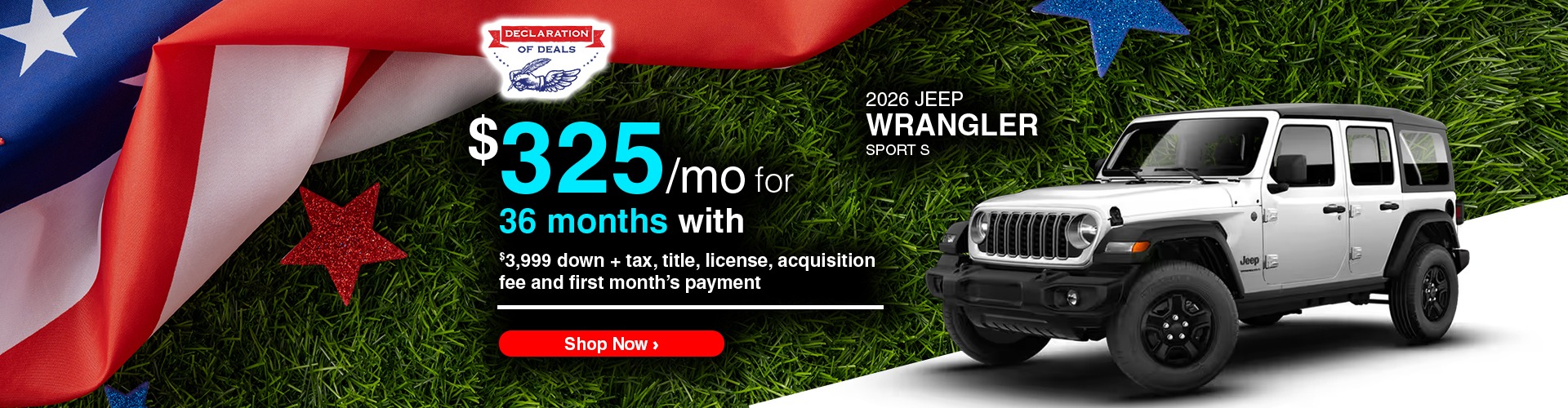 2026 Jeep Wrangler Sport S