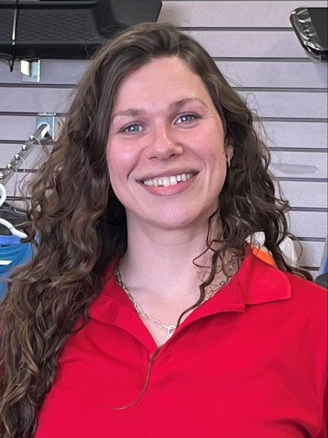 Body Shop Manager Anna O'Rourke in Body Shop at Fury Motors Saint Paul CDJR