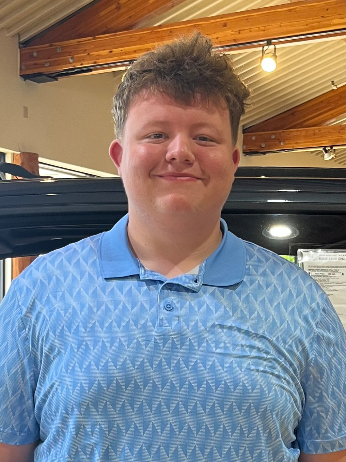 Sales Associate Gage Andrews in Sales at Fury Motors Saint Paul CDJR