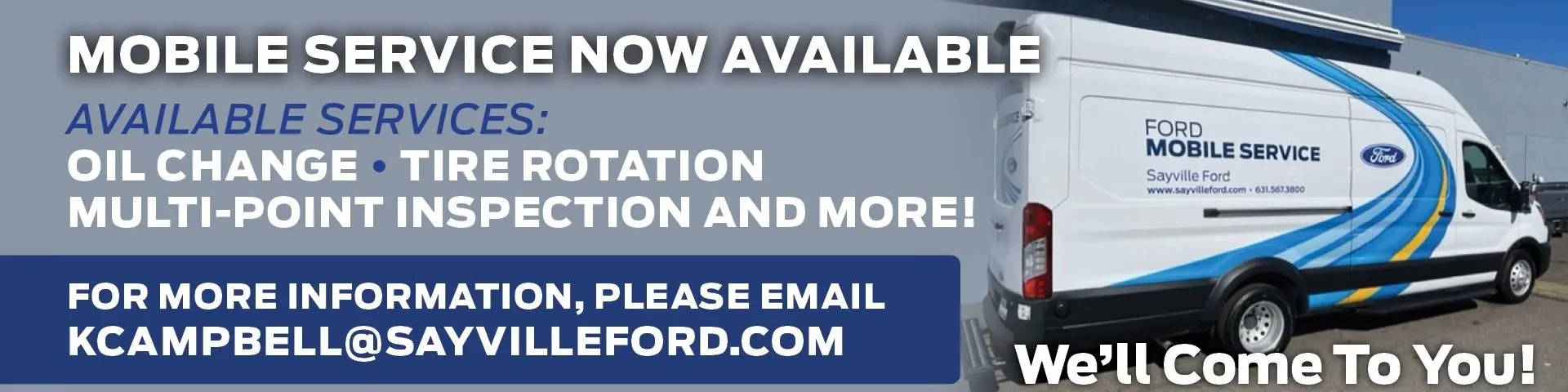 Mobile Service now available