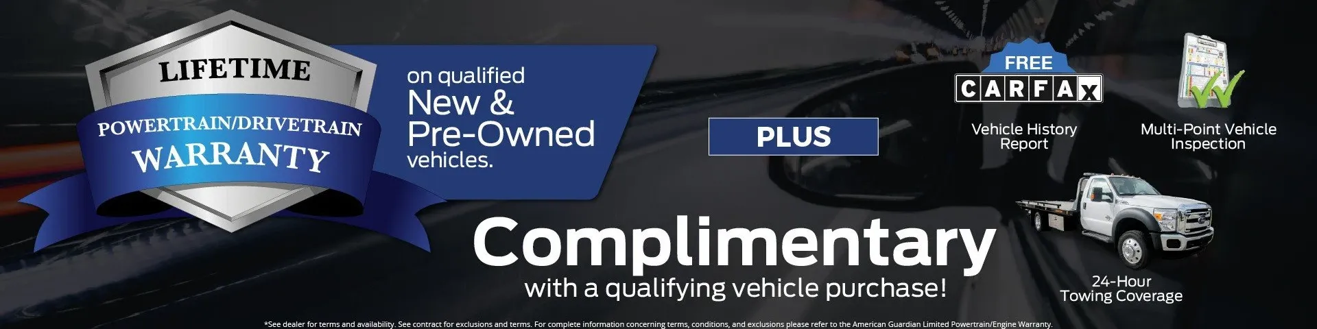 Lifetime Warranty offer