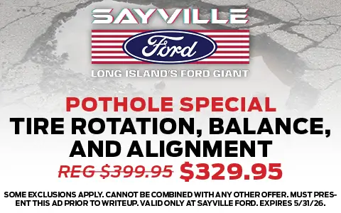 Coupon for Pothole Special 