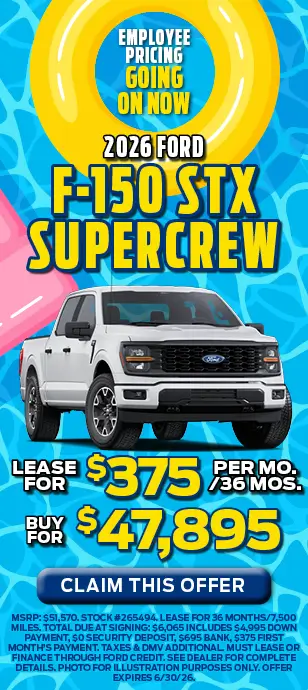 2026 Ford F-150 STX Supercrew Special at Sayville Ford