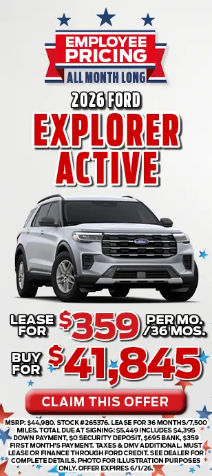 2026 Ford Explorer Special