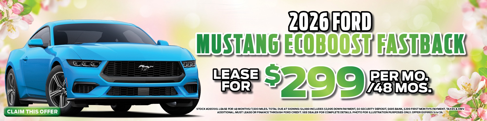 ford mustang special