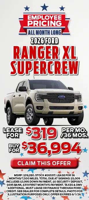 2026 Ford Ranger Special Sayville Ford