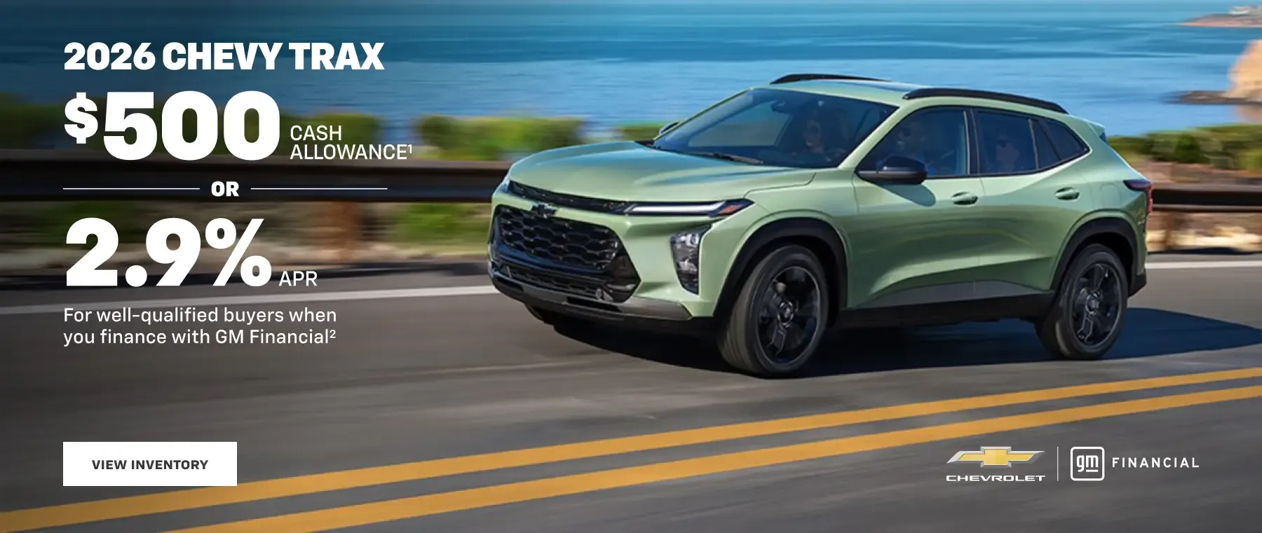 New 2026 Chevrolet Trax Special