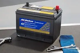 Coupon for Most ACDelco Gold 42-Mo Batteries Installed 42-month free-replacement limited warranty**