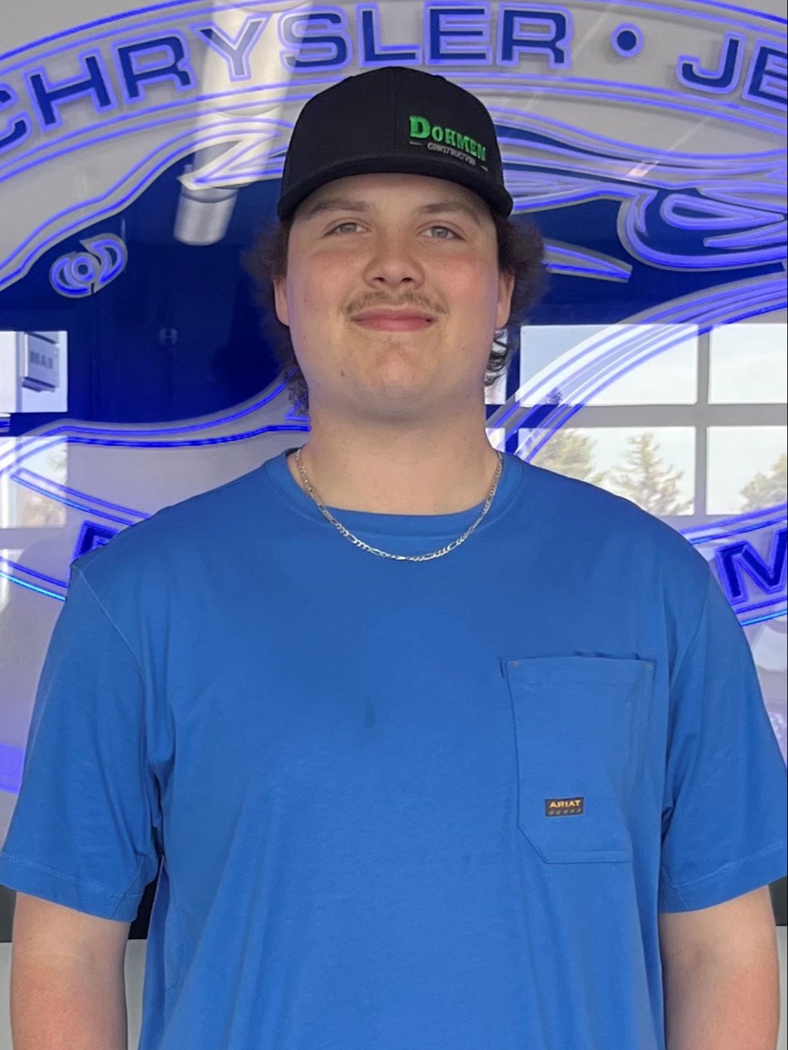 Detailer Benjamin Anderson in Sales at Fury Motors Stillwater CDJR