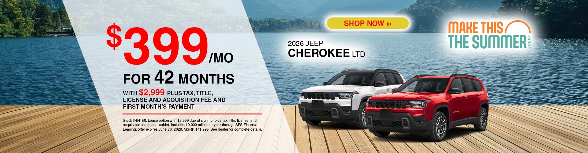2026 Jeep Cherokee LTD