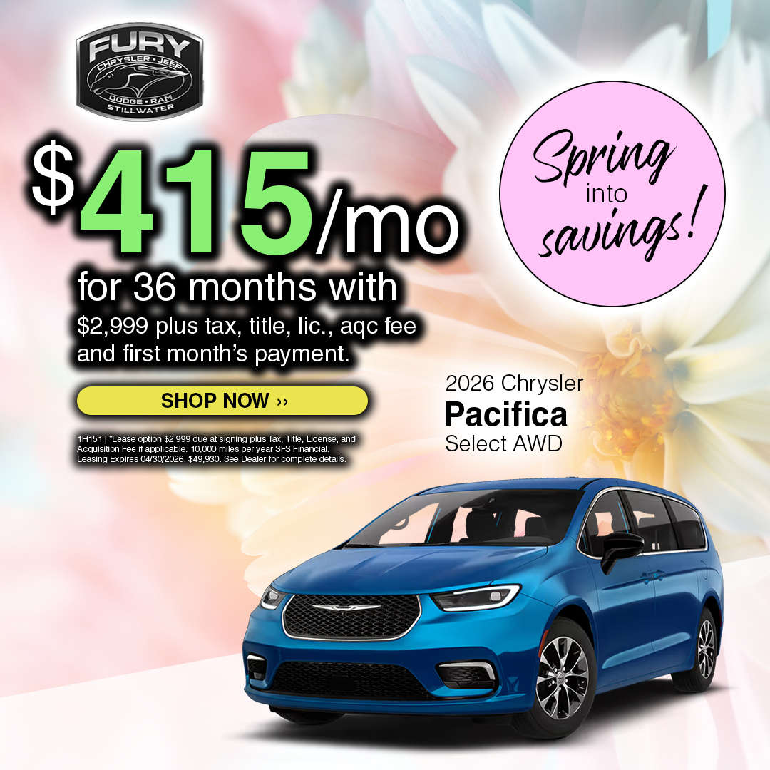 2026 Chrysler Pacifica