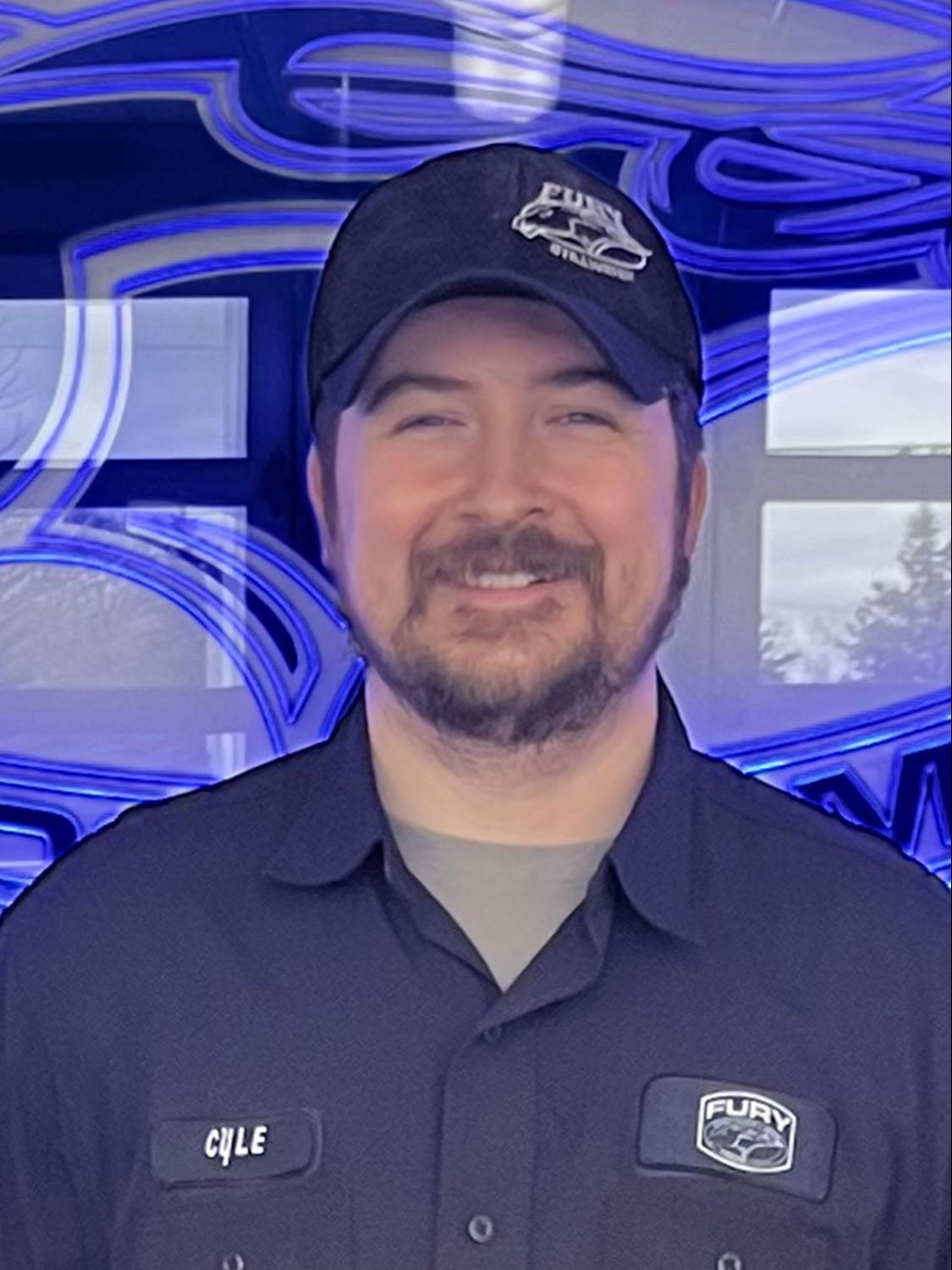 Lube Technician Cyle Smith in Service at Fury Motors Stillwater CDJR