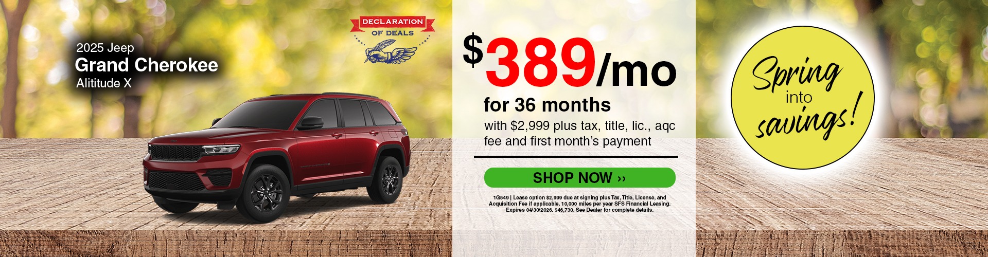 2025 Jeep Grand Cherokee Altitude X