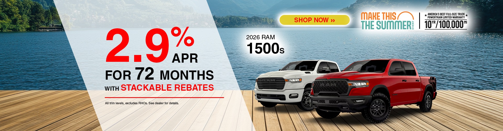 2026 RAM 1500s