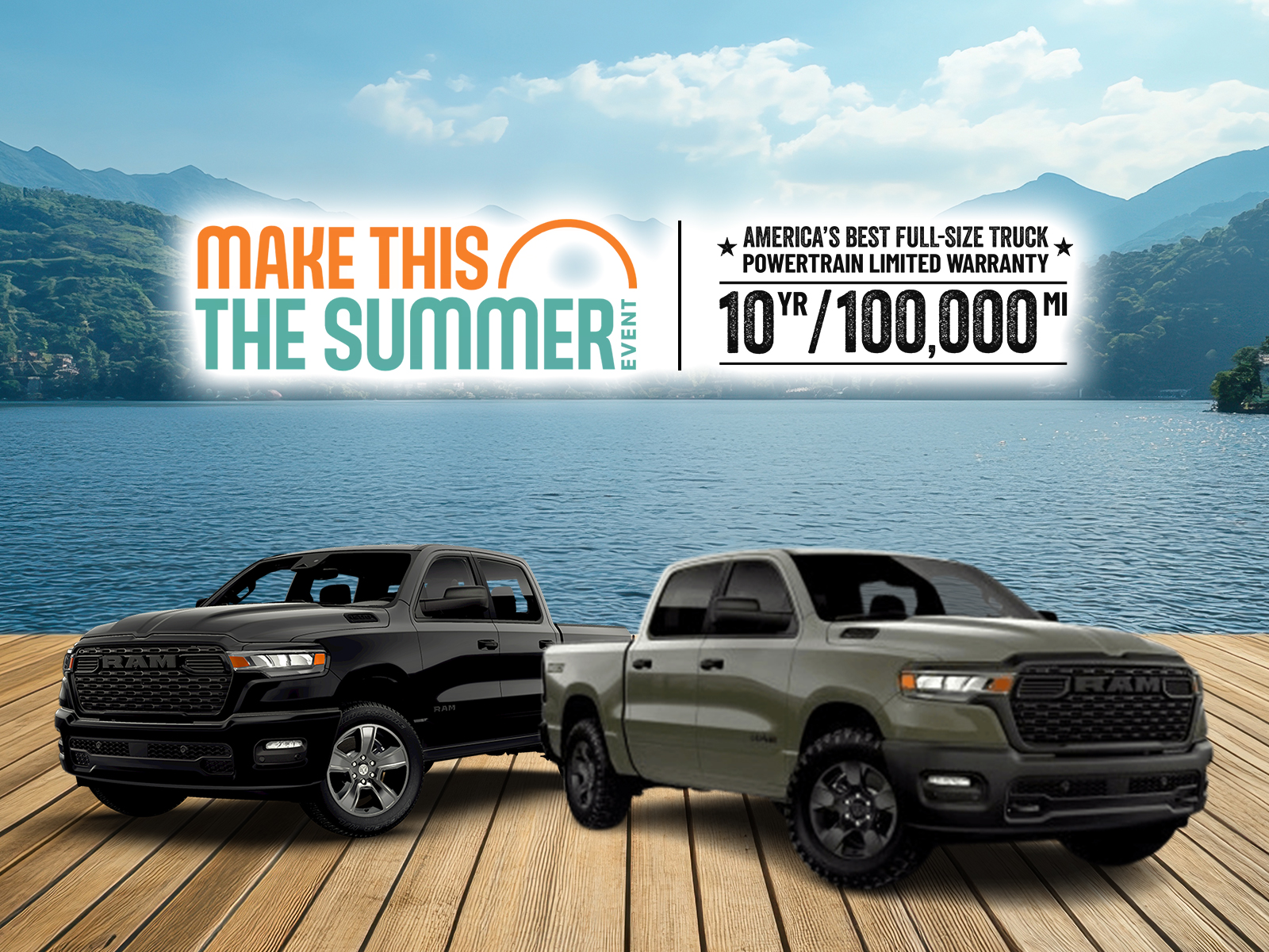 Special offer on    All 2026 RAM 1500s