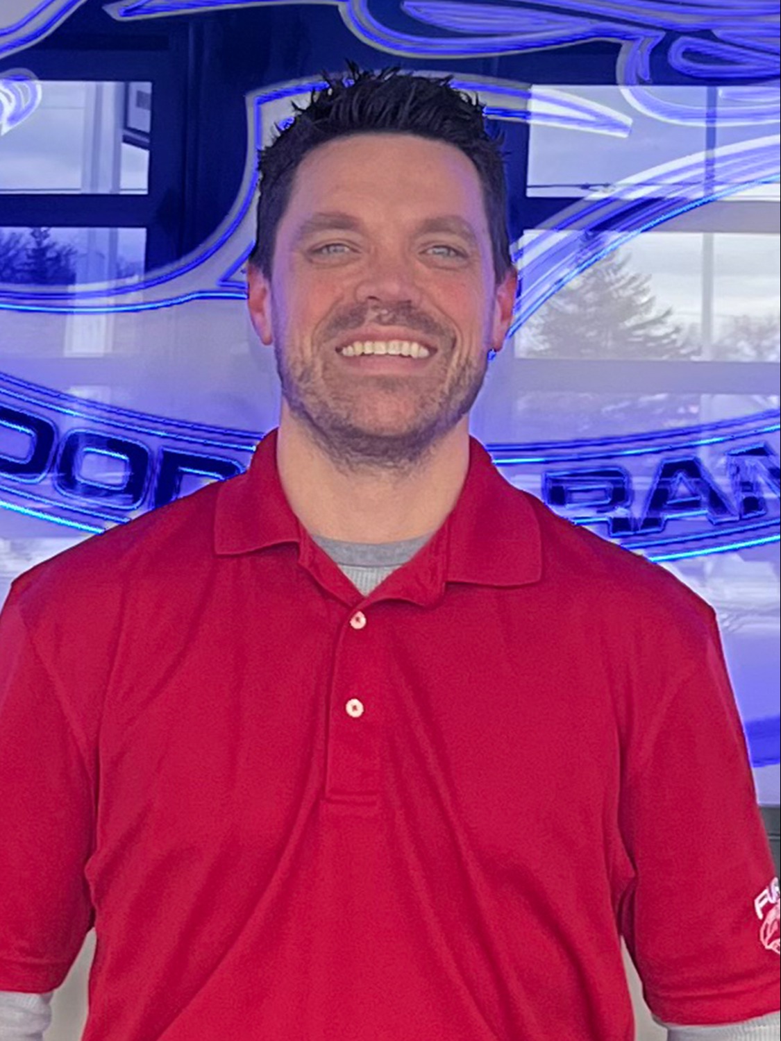 Service Advisor Chris Hilgers in Service at Fury Motors Stillwater CDJR