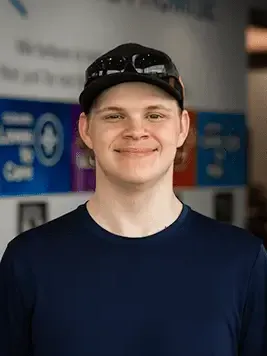 Certified Express Technician Ethan Greening in Service at Subaru of Rochester
