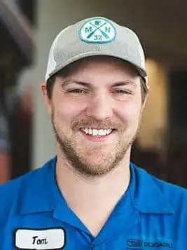Subaru Certified Technician Thomas Mackey in Service at Subaru of Rochester