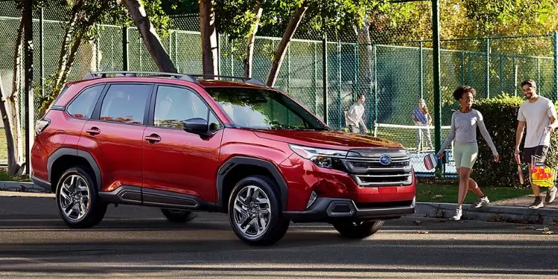 2025 Subaru Forester parked in parking lot