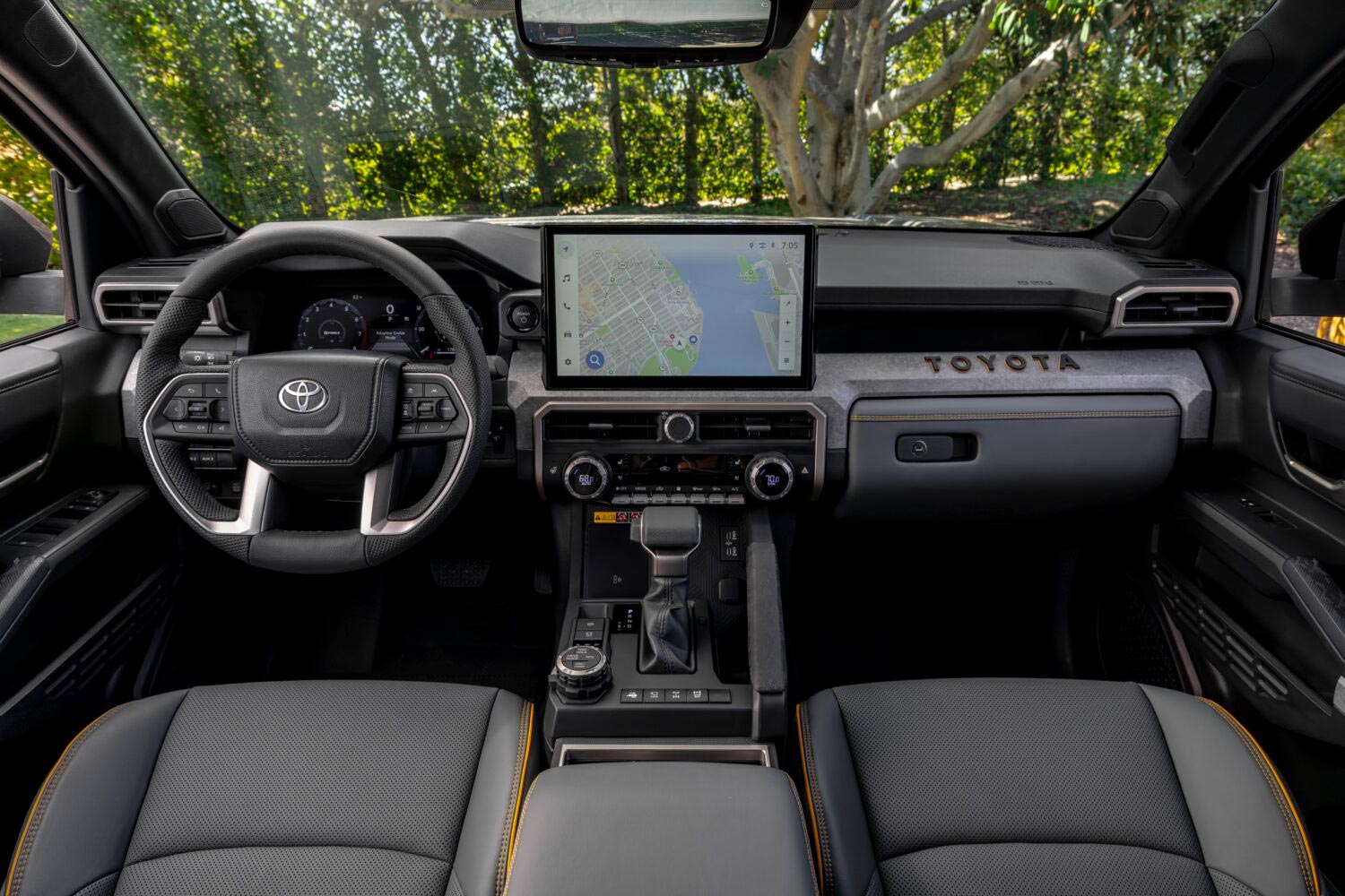 2025 Toyota Tacoma Trailhunter interior