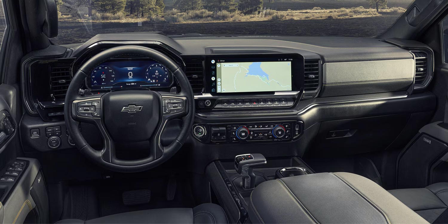 2025 chevy silverado 1500 interior