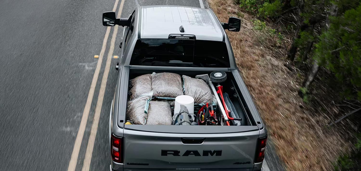 Truck landscape supplies