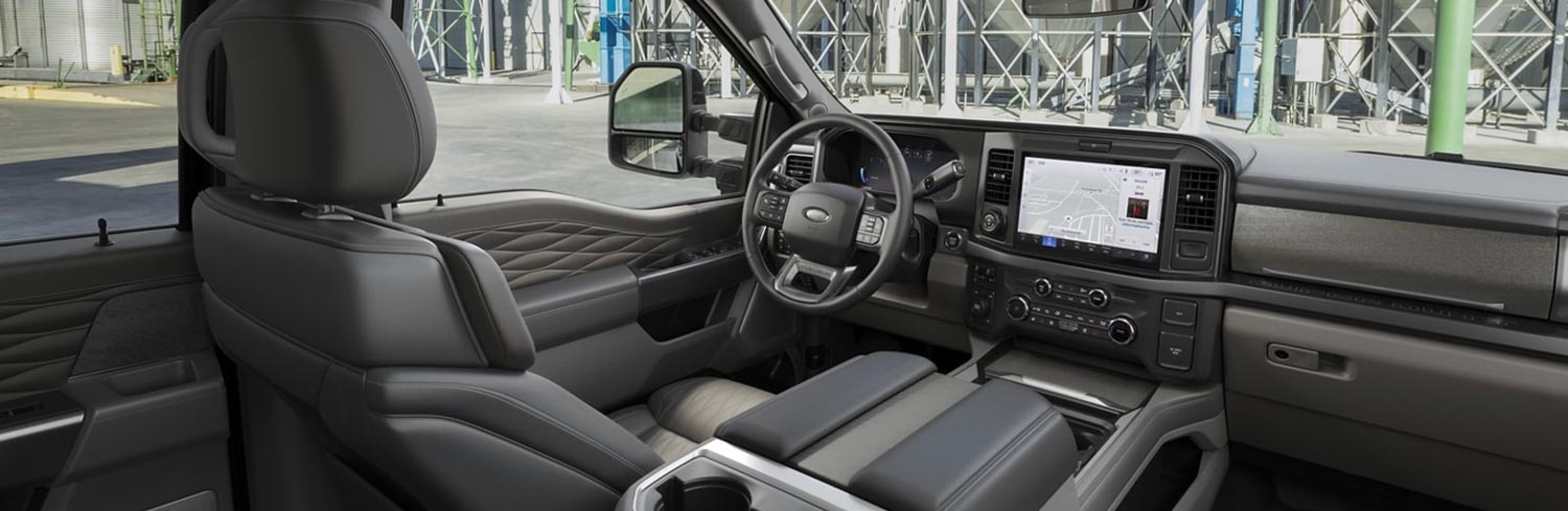 Ford Super Duty Truck Interior