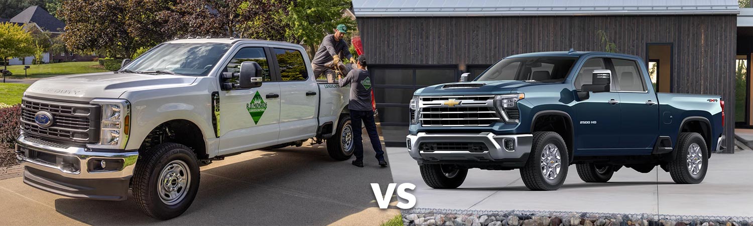 ford f-250 vs chevy silverado 2500