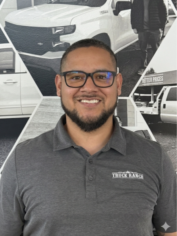 Sales Manager Eloy Valdez in Frederick at Truck Ranch
