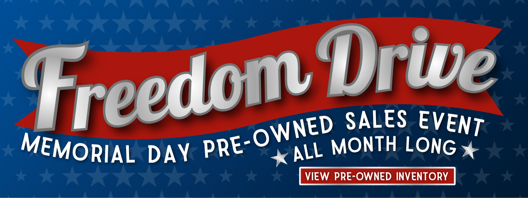 MAY Pre Owned Sales Event
