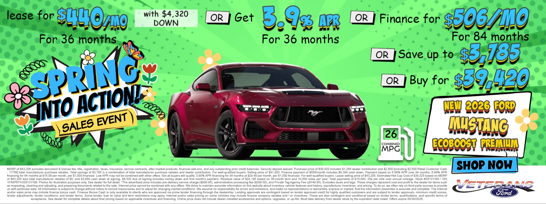 2026 Ford Mustang Ecoboost