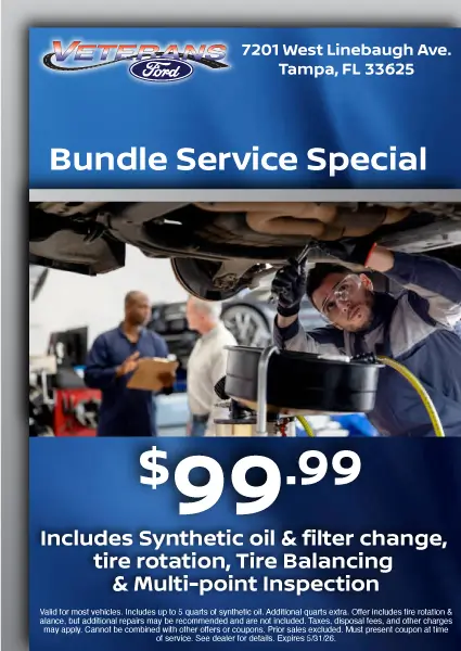 Coupon for Bundle Service Special 