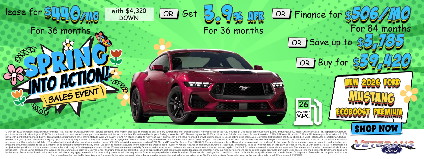 2026 Ford Mustang Ecoboost