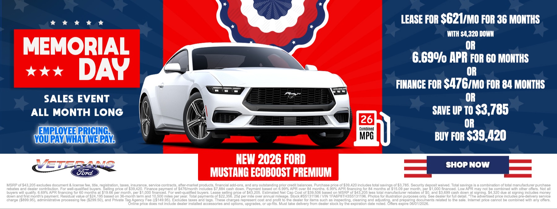 2026 Ford Mustang Ecoboost
