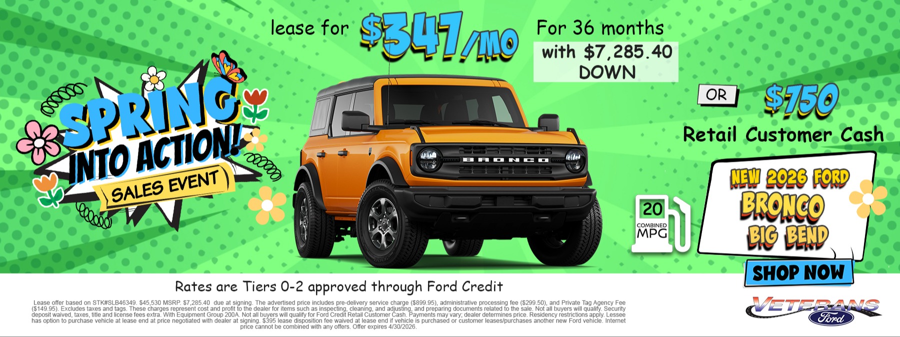 New 2026 Ford Bronco Big Bend