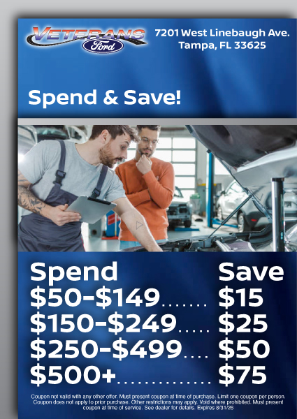 Coupon for Spend & Save! 